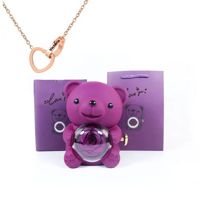 Oso Eterno & Collar Personalizado